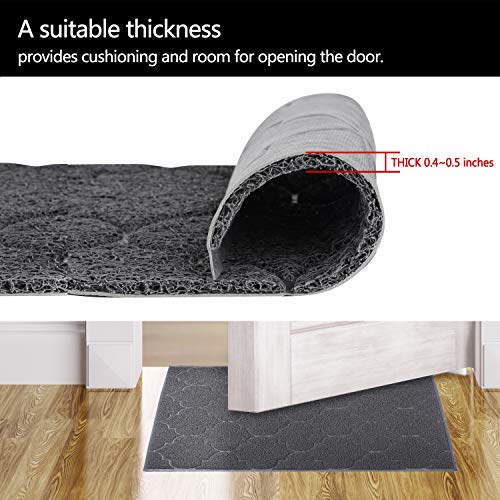 Cosyearn Large Door Mats,46x35 Inches XL Jumbo Size Outdoor Indoor Entrance Doormat, Waterproof