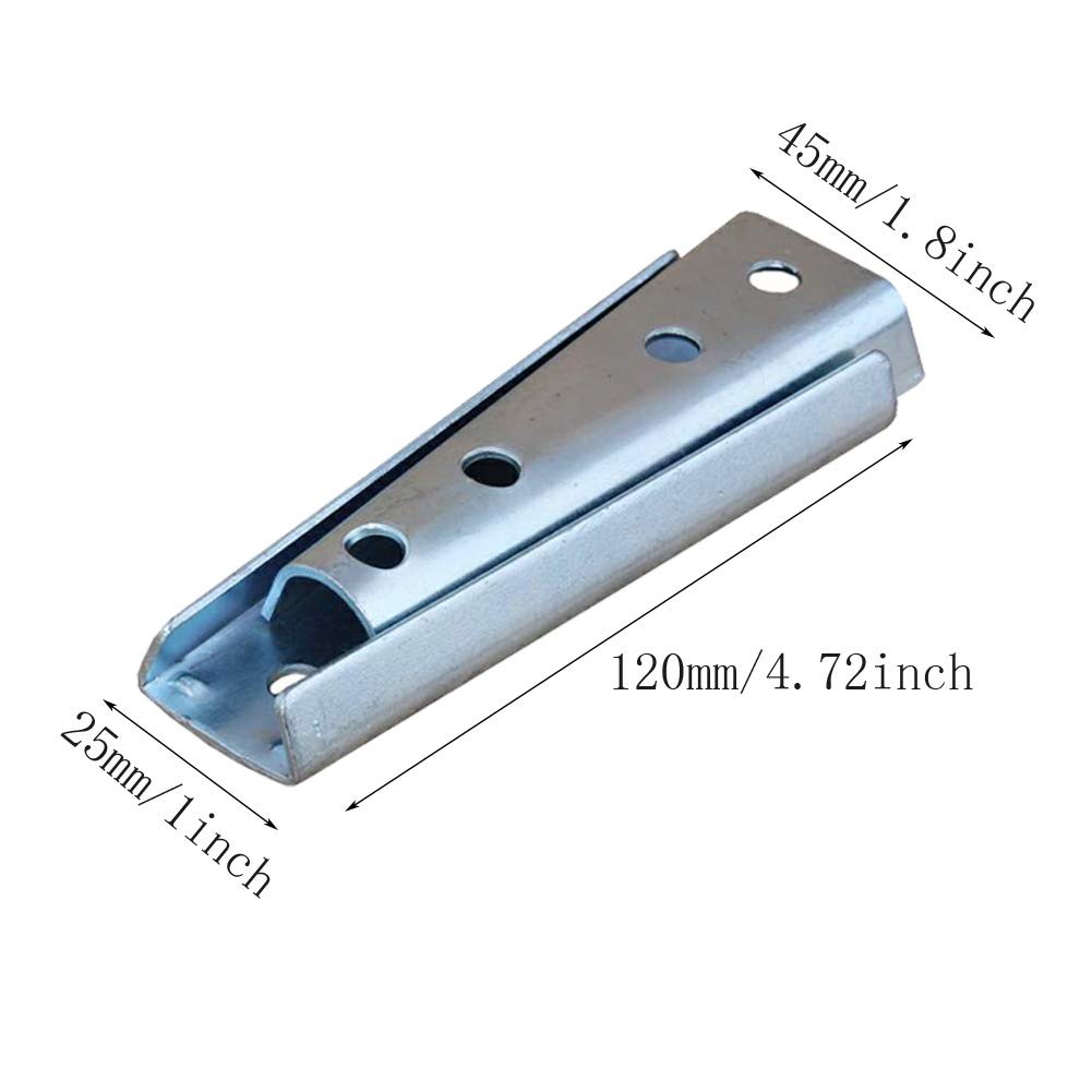 Staffe A Z Per Montaggio A Incasso 4 Paia | Acciaio Inox, Supporto 30 Kg, Per Quadri E Specchi