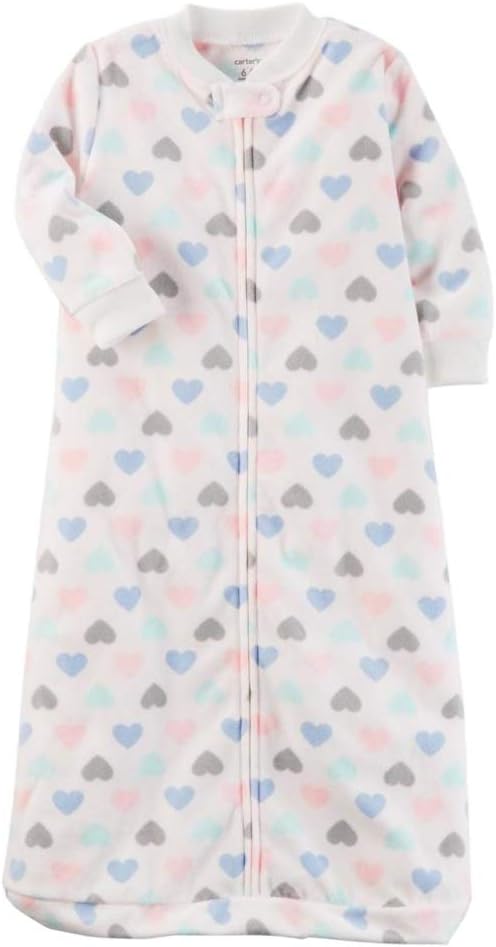Carter's Baby Girls Sleep Bag Heart Print, White, Tunisia Ubuy