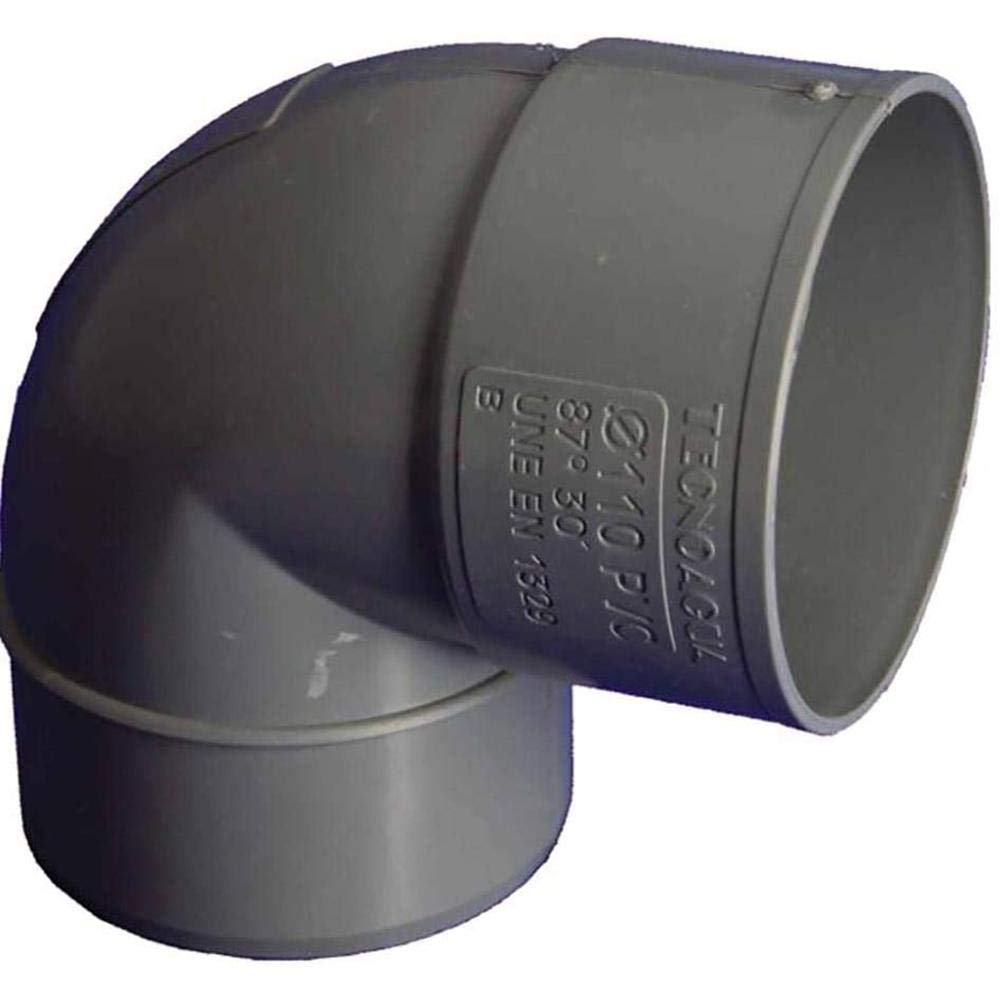 accesorios de pvc - Codo macho-hembra 87º diámetro 200