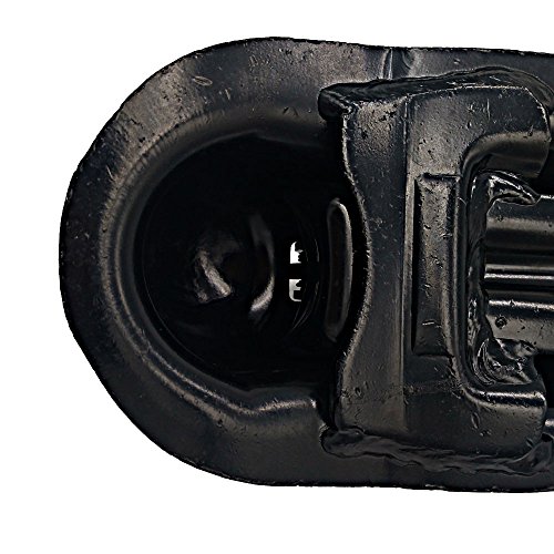Adjustable Trailer Coupler - 360 Degree Locking Towing Connector for Boat RV Utility Trailer - Heavy Duty 14,000 lbs Capacity - Fits 2-5/16 Inch Ball & 3 Inch Channel Bracket by YEOPGYEON - Image 4