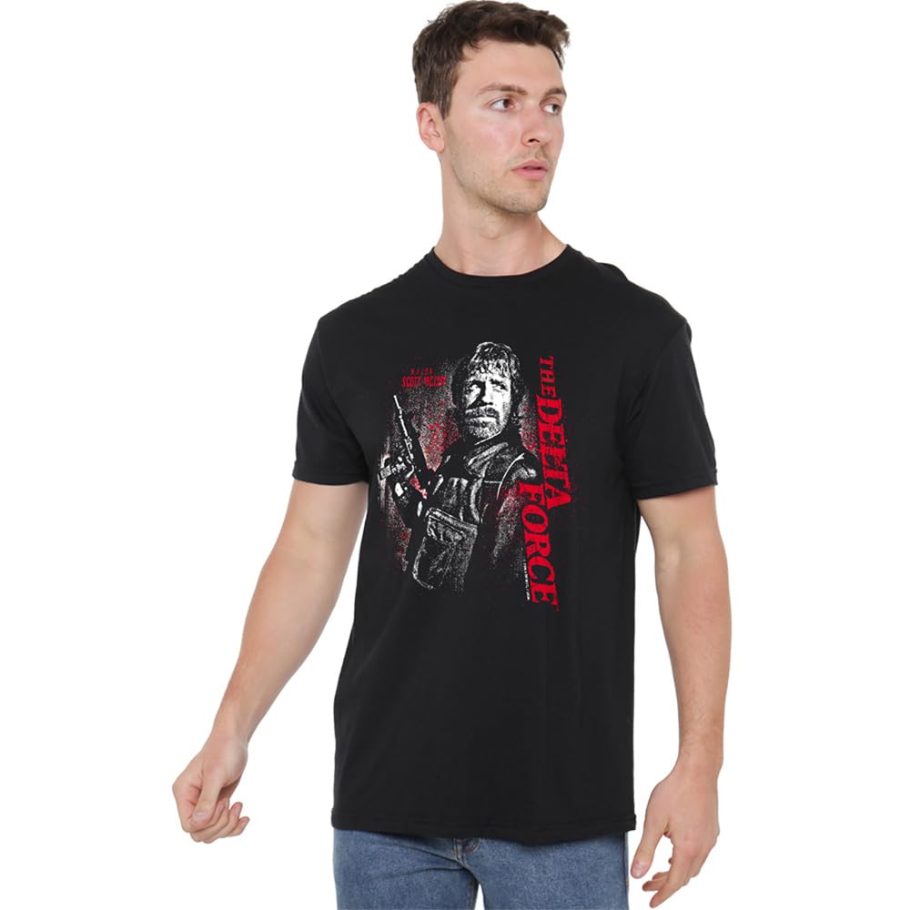 Delta Force - Mccoy(Norris) Black Ops Unisex T Shirt, Black, Large