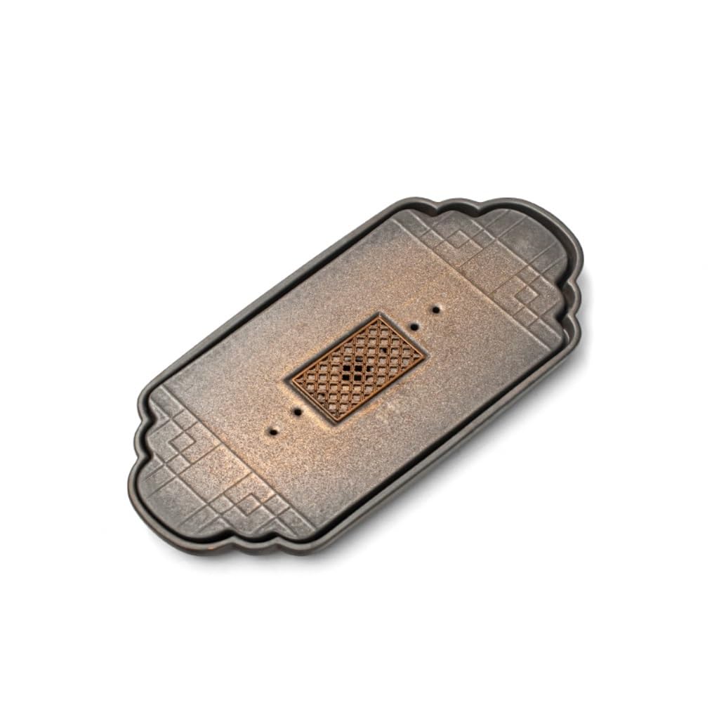 Plateau de drainage domestique en céramique à double usage
