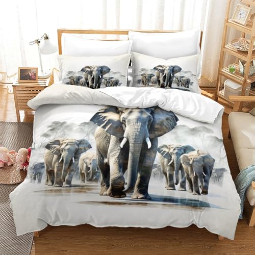 Housse de couette fermeture éclair king size pour simplifier le lit 220x240 - 3