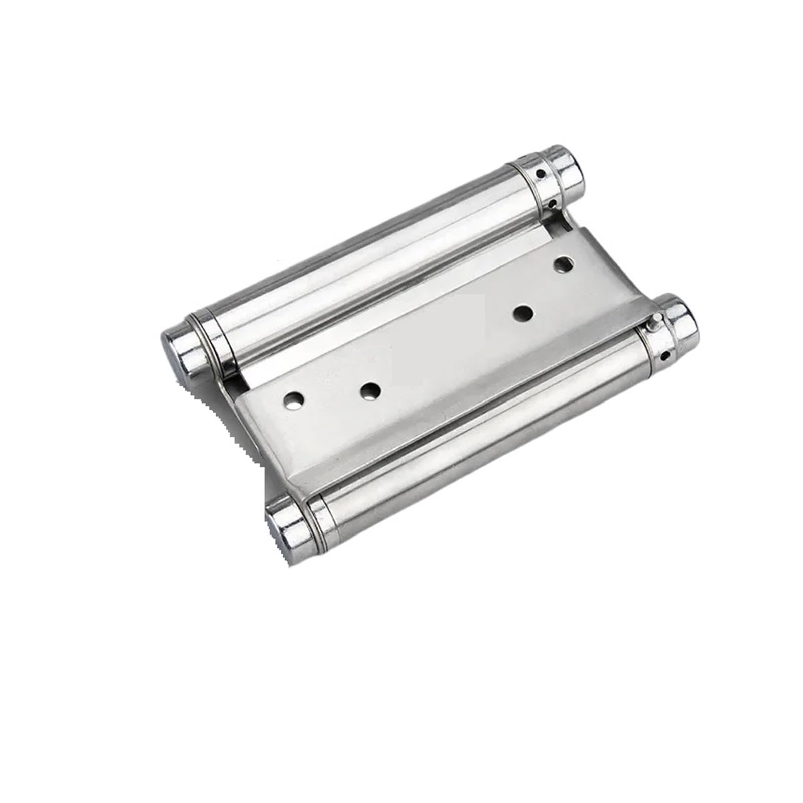 Double Action Spring Door Hinges Double Open Spring 3 Inch / 4 5 Hinge Stainless Steel Two Way Free Door Fence Dedicated(5 inches)