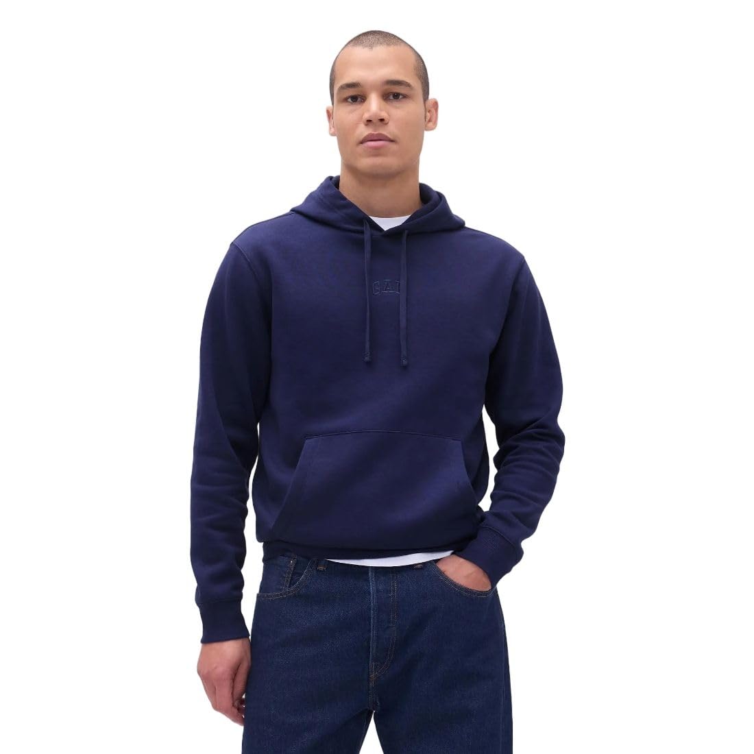 Gap Men Printed Relaxed Fit Full Sleeve Hoodie-picture-12