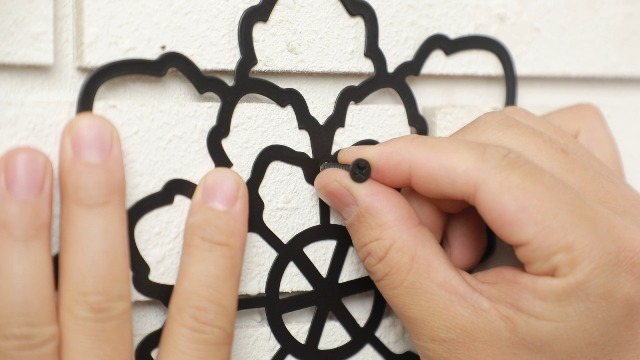 Amazon.com: Moxweyeni 3 Pieces Metal Flowers Wall Decoration