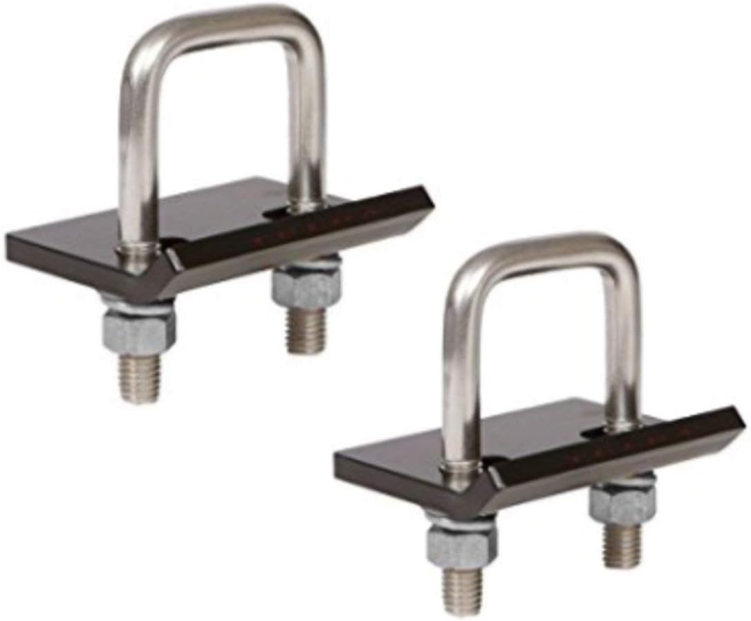 2 Packs Anti Rattle Hitch Tightener Stabilizer No Sway for 2" and 1.25" Steel Heavy Duty Rust Free