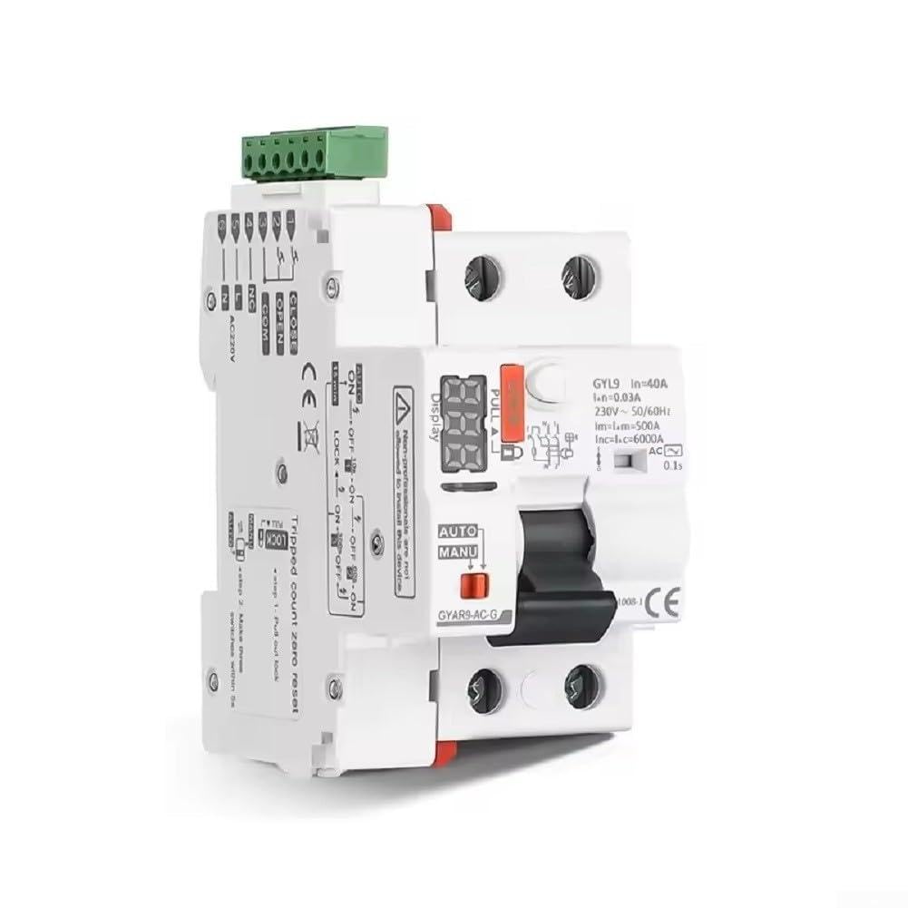 Resettatore automatico FI interruttore di sicurezza 2P 40A Smart