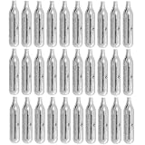 BORNER   Bouteilles de CO2 haute performance | Capsules d'air comprimé avec charges de 12 g pour armes d'airsoft ou pistolets à plombs et à chevrotines (30 bouteilles)
