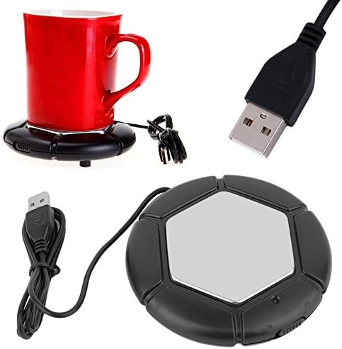 NEW Portable Desktop USB Coffee Warmer - Tea, Cup, Mug, Candle, Wax Warmer Pad cool gadget free shipping