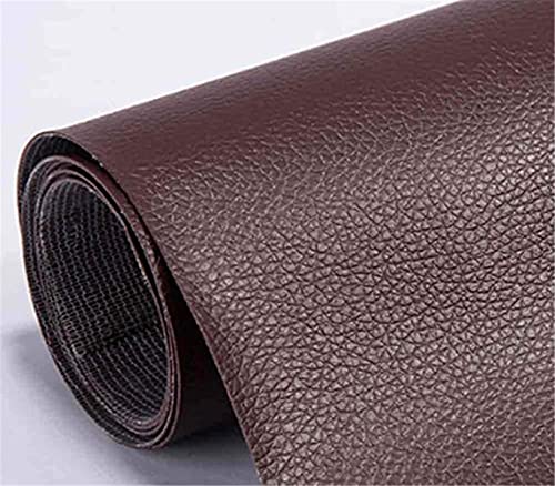 19.6x53.9 inch(50x137cm) PU Fabric Leather Patch Self Adhesive Repair Alteration Stickers for Sofa Car Seats Handbags Jackets Seat Bed DIY Crafts