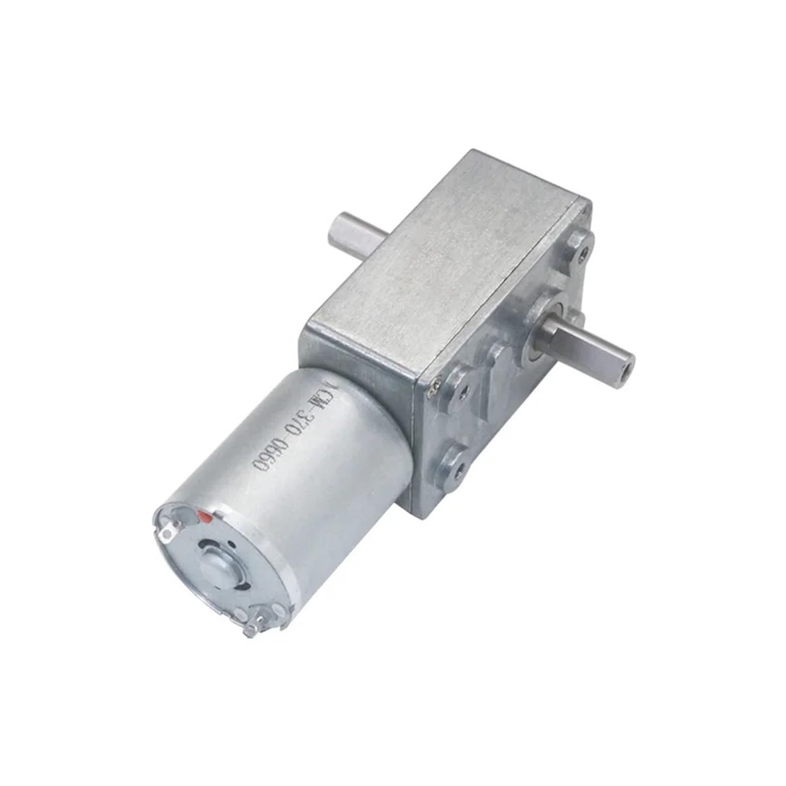 Moteur engrenage à vis sans fin 12V DC JGY370 pour stopper la dérive des mécanismes