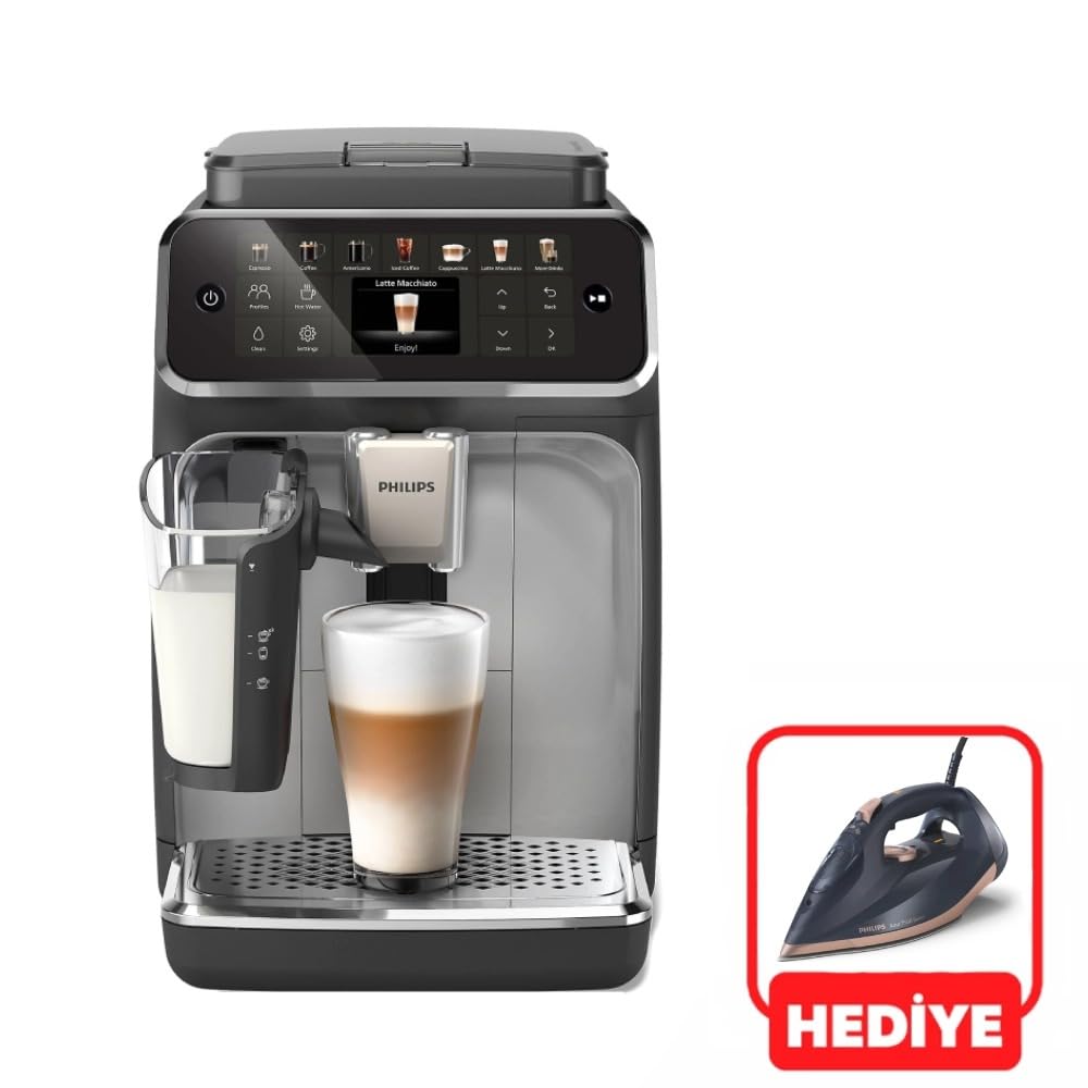 Philips EP4446/70 Espresso Makinesi + DST7510/80 Ütü Hediyeli
