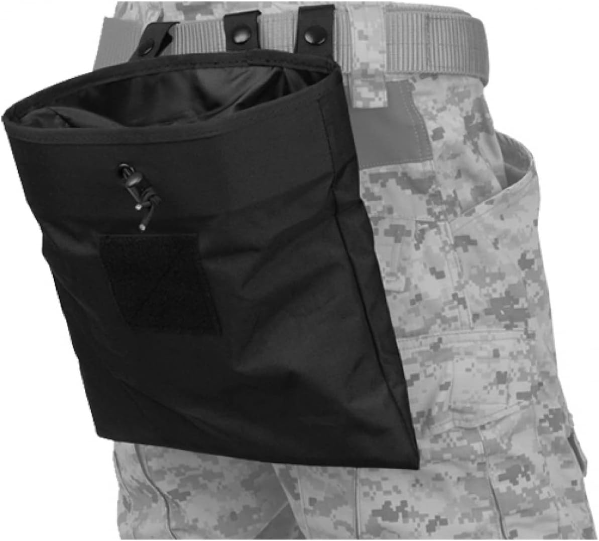 Lancer Tactical Durable Nylon 600D Foldable MOLLE Large Tactical Dump Pouch