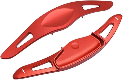 Miniatura 5 de HIBEYO Deportes Rojo Reemplazo para Hyundai Loniq Kona Veloster 19 Aleación de Aluminio Paleta CNC Billet Volante Cambio Remolques Extensión