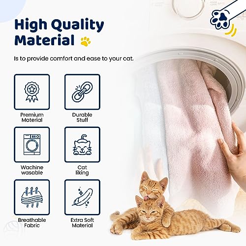 Dunkin Creek poleiro de janela para gatos 2 em 1 dobrável - rede de janela para gatos com capa laváv