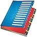 Produktbild Leitz Pultordner, A4, 24 Fächer, Farbige Trennblätter, 3 Sichtlöcher, Karton, Blau, 59140035
