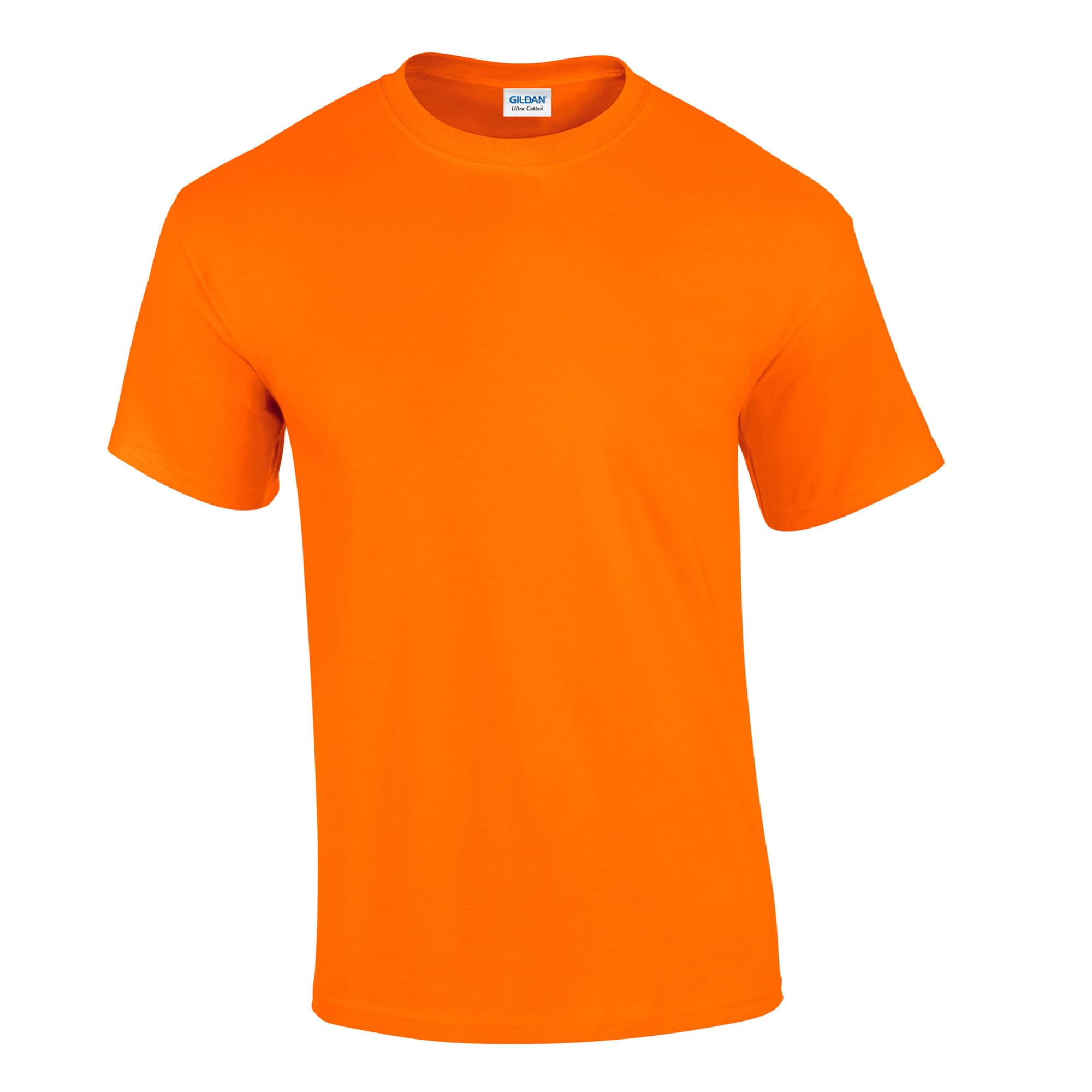 Gildan Unisex Adult Ultra Cotton T-Shirt (3XL) (Safety Orange)