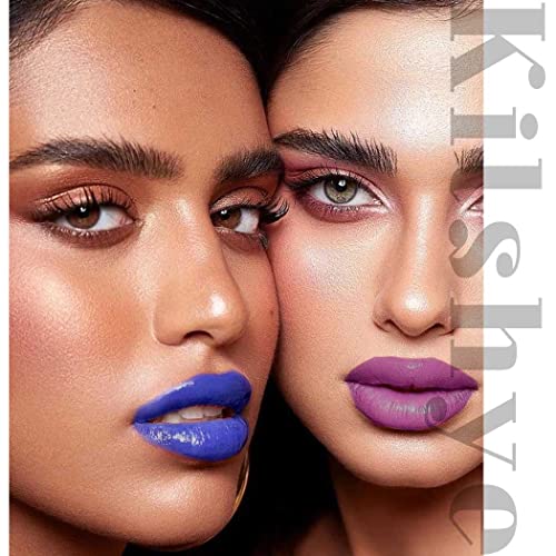 Topmake EL-015 Edanta Kilshye Blue Lipstick Velvet Moisturizing Lipgloss High Pigment Lip Glaze Halloween Cosplay Lips Makeup thumb #6
