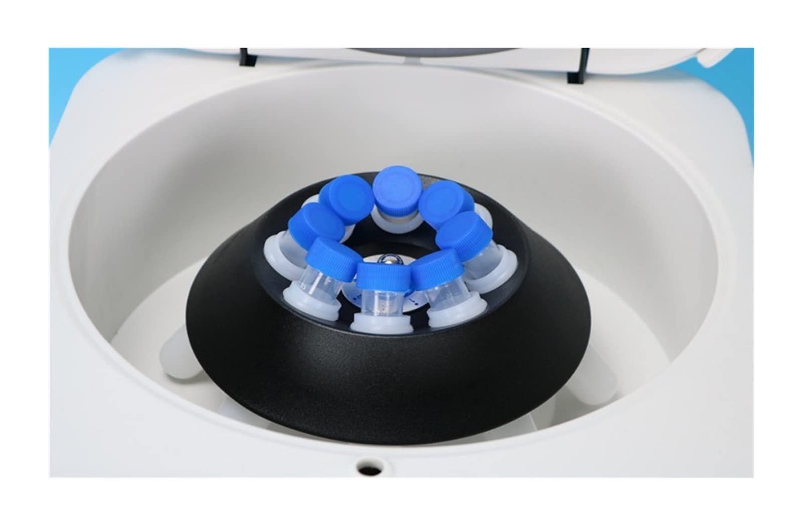 Centrífugas de Sobremesa Centrífuga Laboratorio de gran capacidad PRP Beauty Desktop Centrifuge de baja velocidad 4000 RPM Separador de suero(Size:Smart 50ml*6 holes)