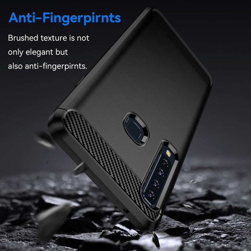 Image of Basic Case for Samsung Galaxy A9 2018 (Carbon Fibre Black)