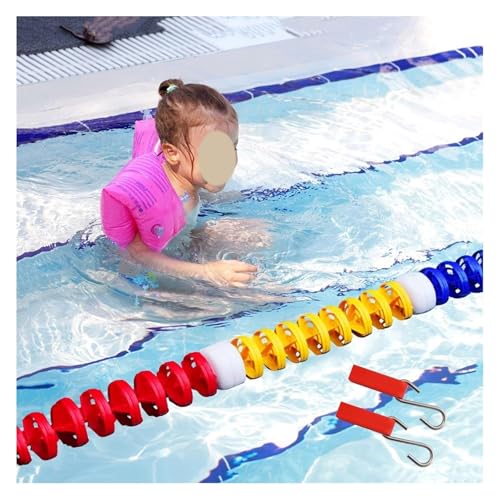 Corde de séparation de piscine de 3m avec lignes flottantes - 2