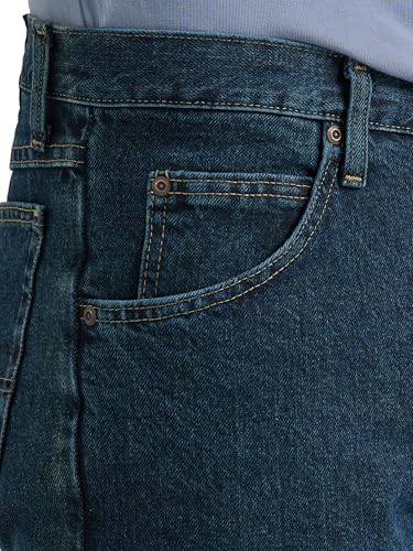 Image of Wrangler Men's Loose Fit Cotton Jeans (Grey, Vintage Stonewash)