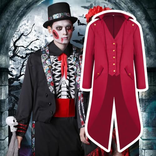Chaqueta gótica steampunk de alta costura para frac medieval exclusivo 2
