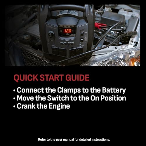 Schumacher SJ1332 6-in-1 Jump Starter Station