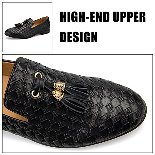 Image of JITAI Men's Fashion Loafers Wedding Shoes Loafers for Men Party Shoes