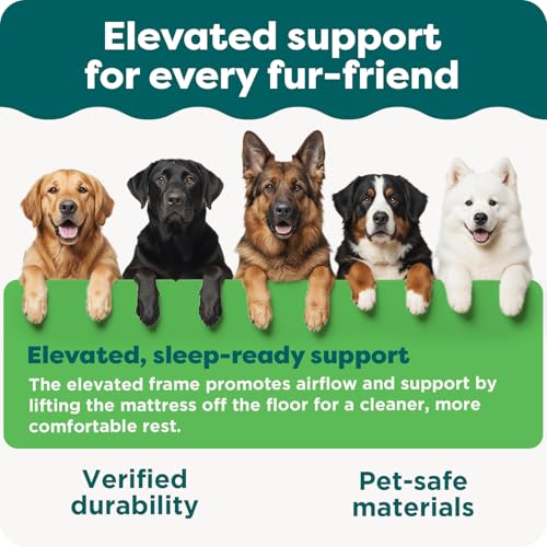 Furhaven Steady Paws Multi-Step Pet Stairs for High Beds & Sofas - Cream, 3-Step by Furhaven - Image 7