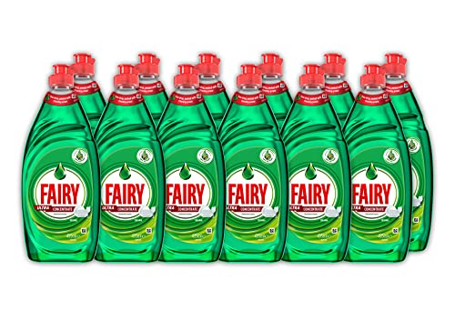 Fairy Ultra Concentrate Original Dishwashing Liquid Value Bundle (12x495mL)
