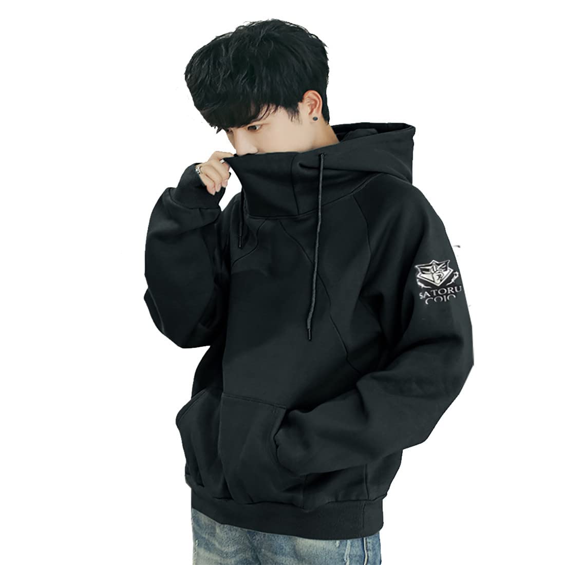 BICOPUAnime Jujutsu Pullover Hooded Men Women Hoodie Jacket Fushiguro Megumi Cosplay Satoru Sweatshirts