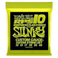 Ernie Ball Slinkys are played by legends around the world including Jimmy Page, Metallica, Eric Clapton, Slash, and more. RPS Slinkys feature a patented winding of brass wire tightly wrapped around the lock twist of the ball-end of the plain strings ...