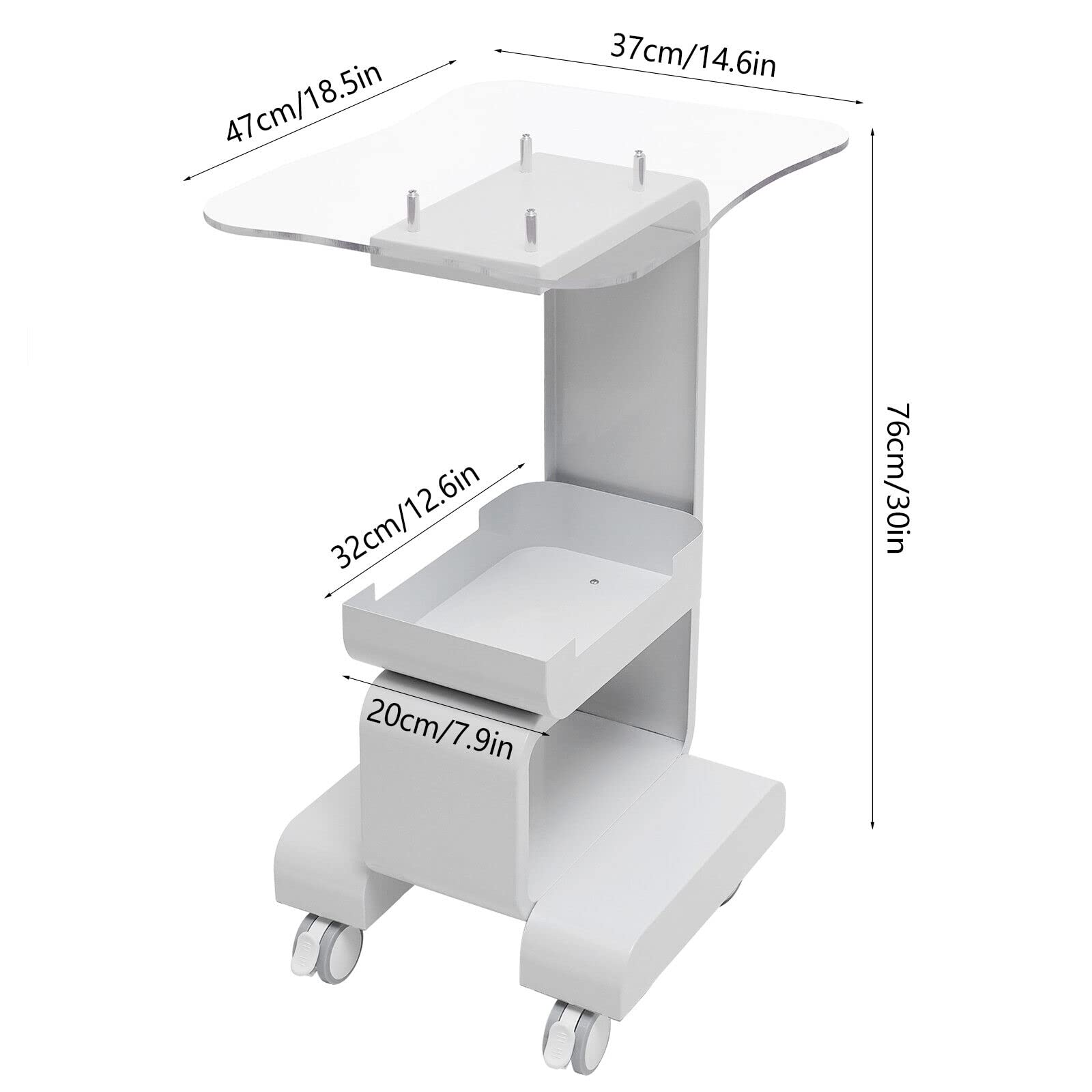 Salon Trolleys, Bellezza Carrello Cosmetico Carro Di Lavoro Salone Trolley Desktop Beauty Carrello Per Strumento di Bellezza Carrello Medico