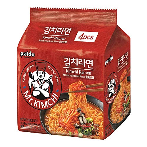 Price comparison product image Paldo Mr. Kimchi Kimchi Ramen 115g (Pack of 4)