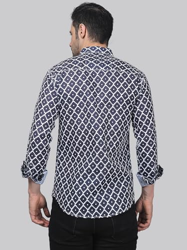 Image of TB Trybuy.in Urbanite Men's Printed Casual Cotton Shirt for Men