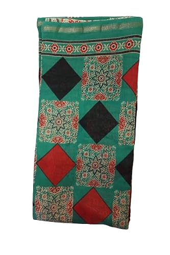 ZOQOLO sea green chanderi silk saree – image 4
