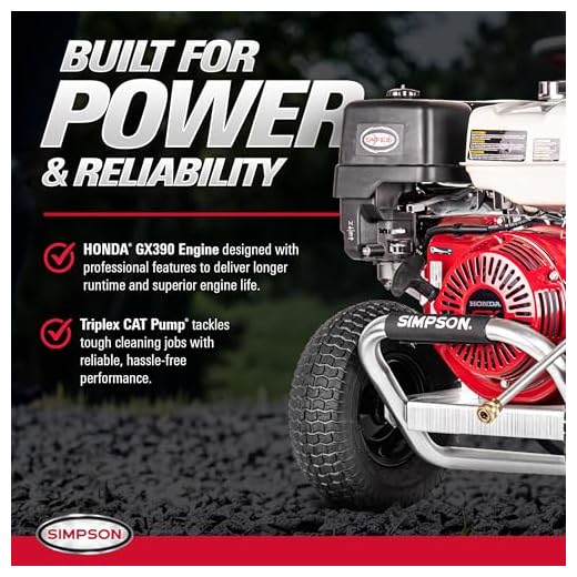 Simpson Aluminum Series Professional Pressure Washer