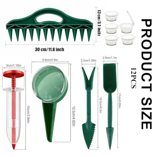Set de 12 Herramientas para Plantar Semillas Manual miniatura 2