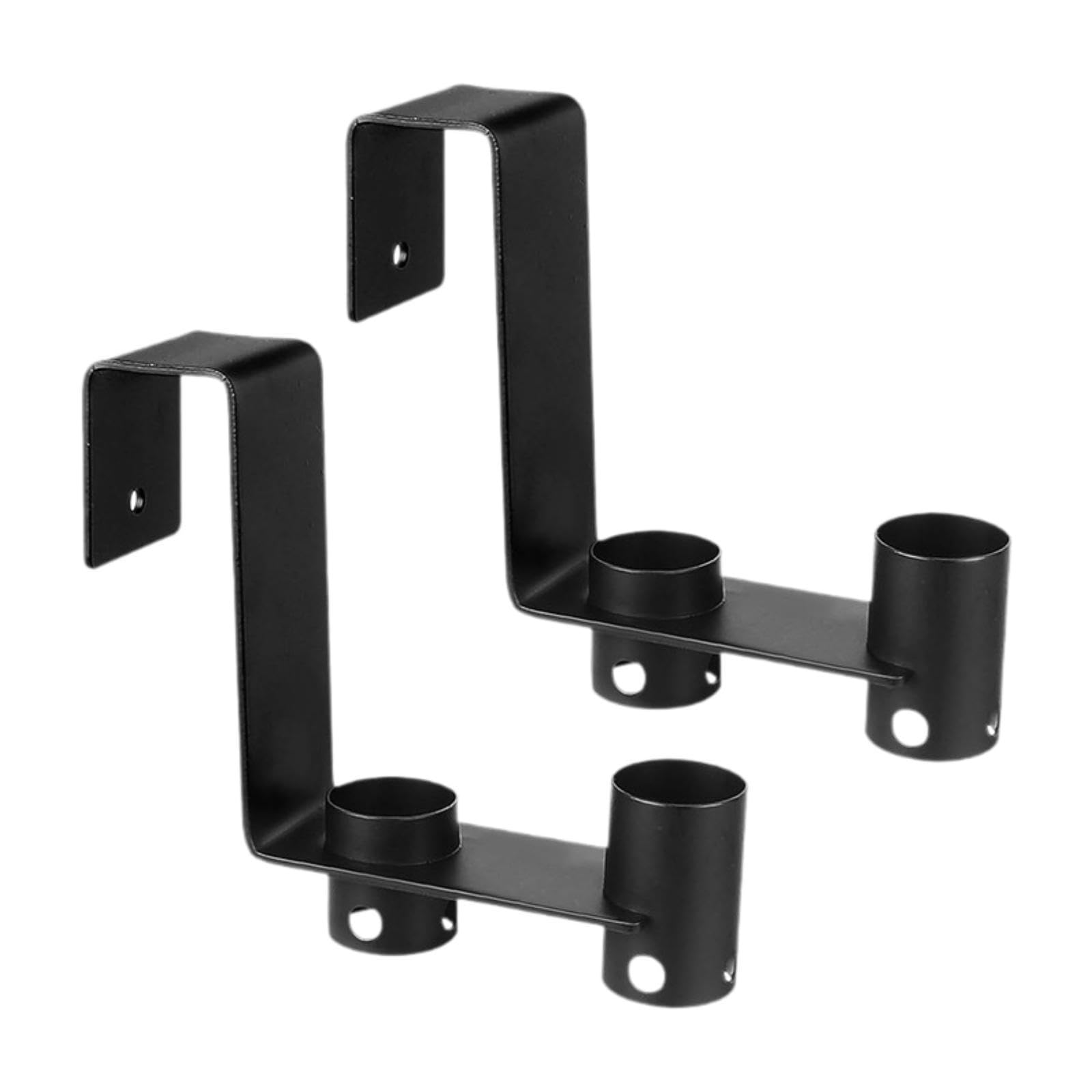 Colcolo 2pcs Pool Fence Hooks Rangement de Rangement, Cintre de Pool, Organisateur d'outils pour pôles télescopiques Skimmers Skimmer Skimmmer