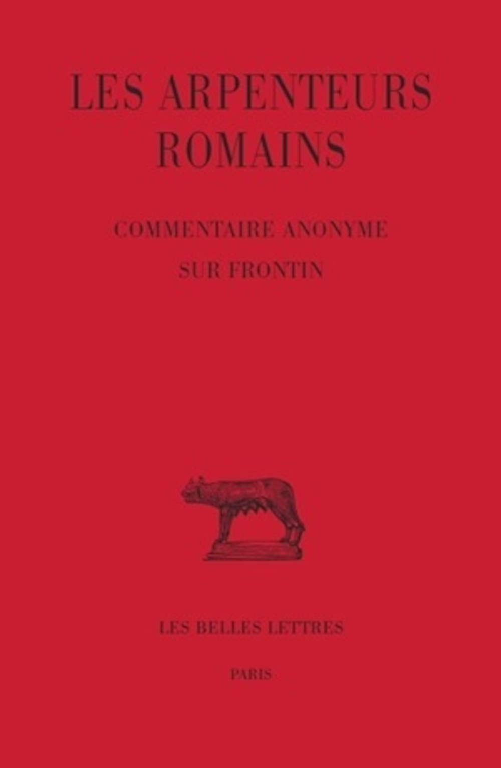 Commentaire anonyme sur Frontin