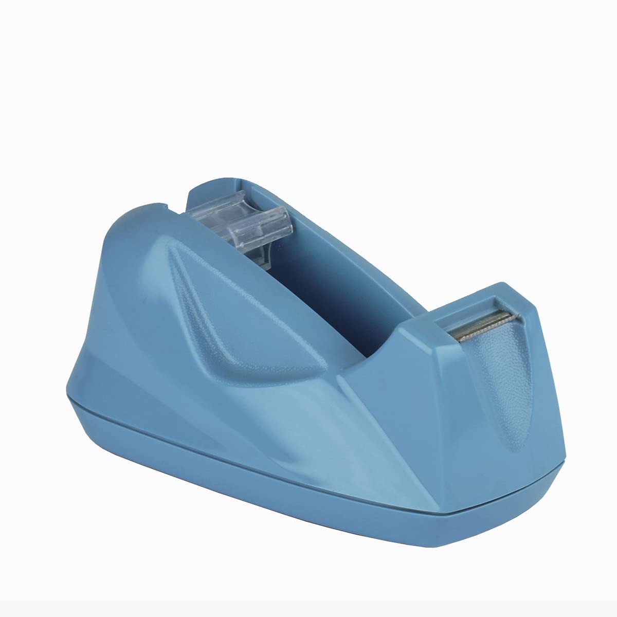 Acrimet Premium Desktop Klebebandabroller, Kunststoff, Rutschfeste Basis (Hochbelastbar) (Hellblau Farbe)