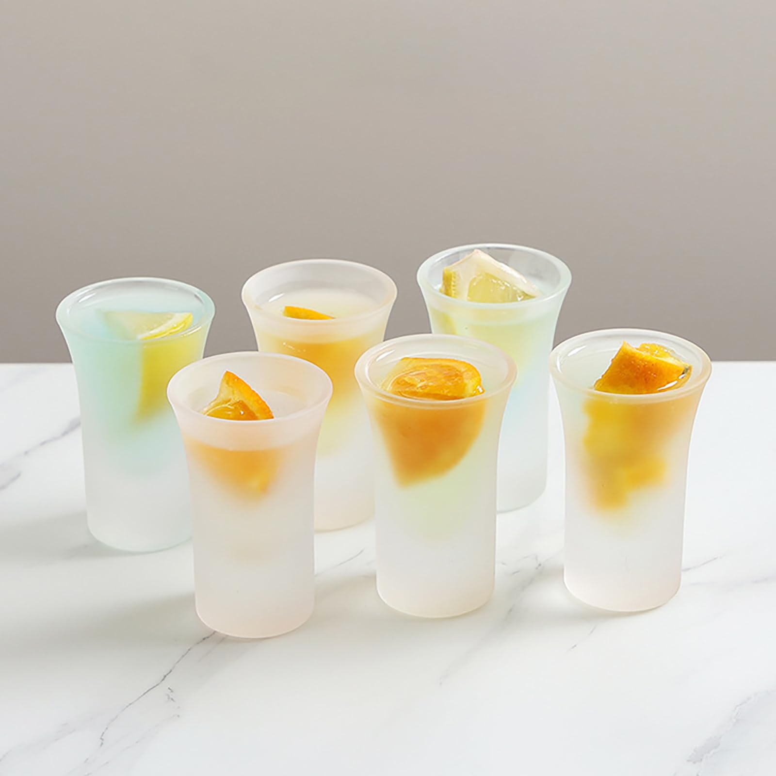 Ensemble de verres à shot avec plateau de service, verres à base épaisse pour la maison, le bar et les fêtes