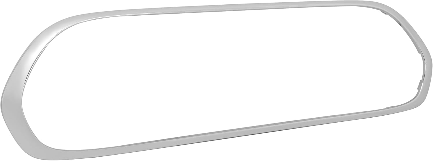 KUAFU Grille Molding Compatible with 2014-2021 Mini Cooper S F55 F56 F57 Replacement for MC1202100 51137300589 Front Bumper Lower Grille Grill Molding Trim - Chrome Silvery