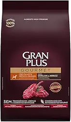 Ração Gran Plus Gourmet para Cães Filhotes Raças Médias e Grande Ovelha e Arroz – 15kg