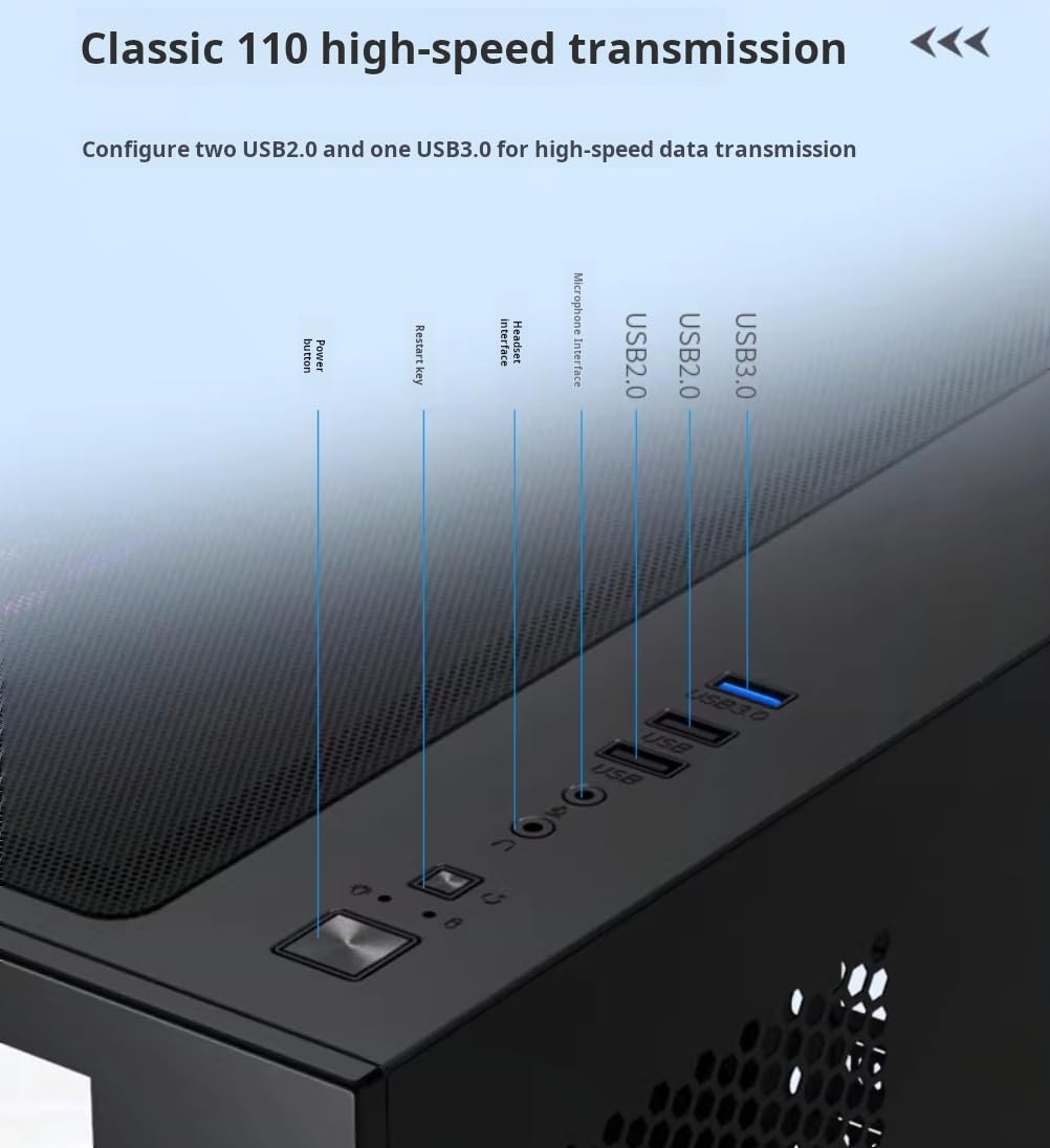 Gaming PC Desktop Computer – i7 11th Gen up to 4.9 GHz 16 Threads, RTX 2080 8GB, 32GB DDR4 RAM, 1TB NVMe SSD, Wi-Fi 6 & BT 5.4, 9× ARGB RGB Fans, Win11, 650W PSU, VR Ready Streaming Gaming Tower