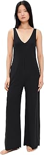 Women's Organic Pima Double V Jumpsuit