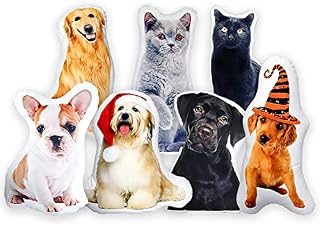 Personalized Pillow Pet. Customized 3D Duplex Printing Shaped Photo Pillow,for Home Decor Birthday Christmas Valentine's Day Gift,3.9 inches/10cm